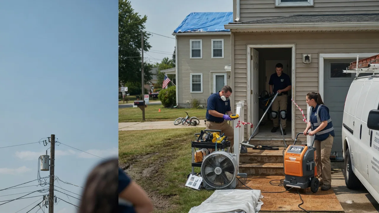 Water Damage Repair in Shoals, IN near me